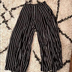 Flowy striped pants